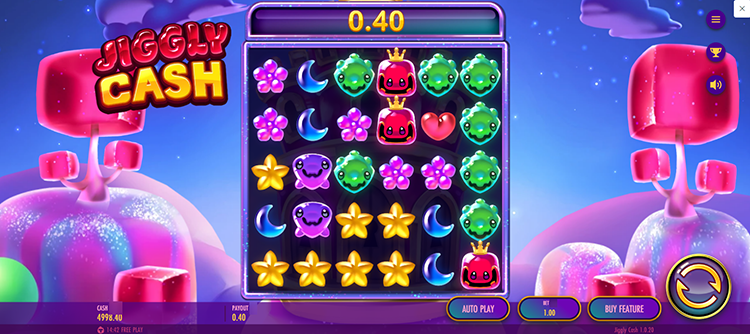 Jiggly Cash has a nice animation that allows users to distract themselves