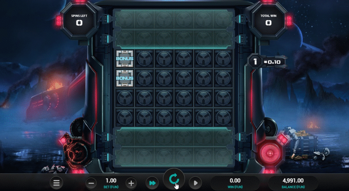 Activation of the bonus game occurs regularly. On average, it takes no more than 5-10 spins to activate it