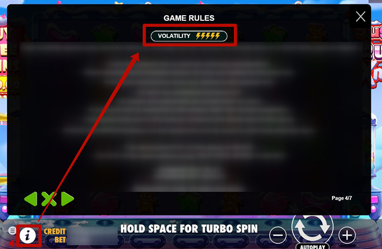 In some machines, providers specify volatility in the rules section of the machine