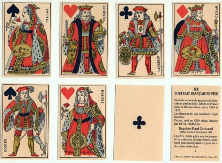 French deck cards