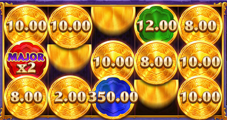 The denominations of all coins are counted at the end of the round